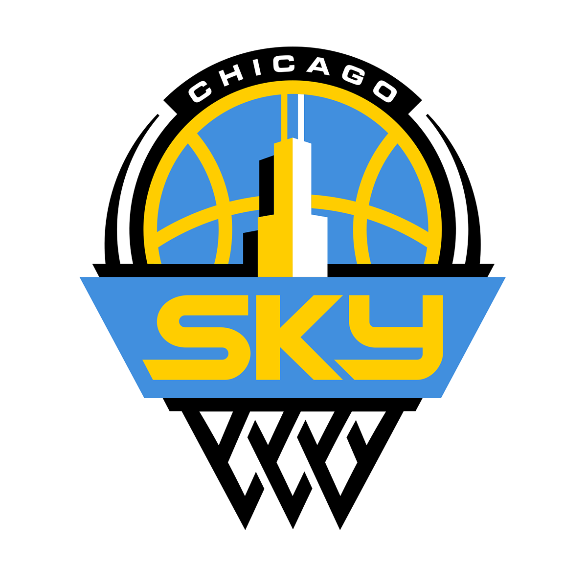 CHICAGO SKY Logo